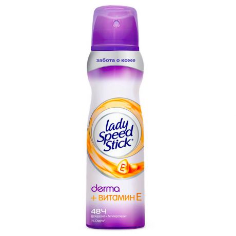 Дезодорант Lady Speed Stick 150мл дерма+витамин е