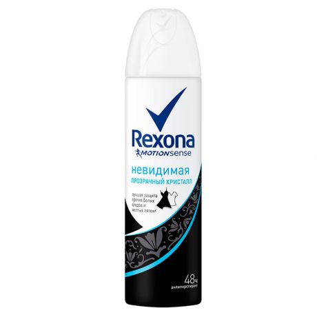 Дезодорант Rexona 150мл кристал чистая вода