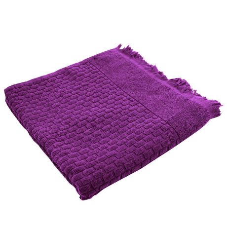 Полотенце Save&Soft махровое фиолетовый 70*140 см