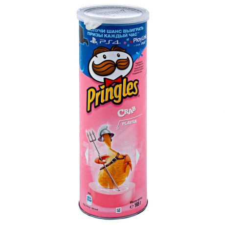 Чипсы Pringles 165г краб