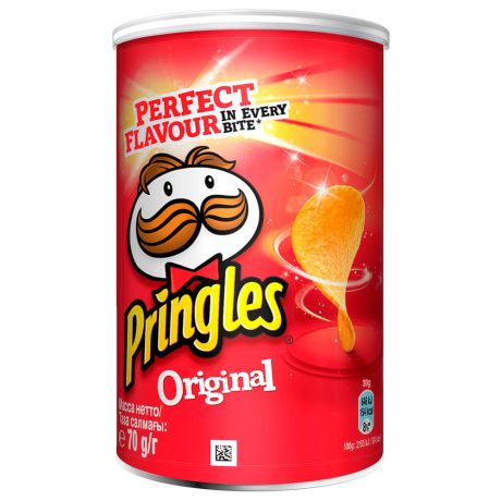 Чипсы Pringles 70г оригинальные