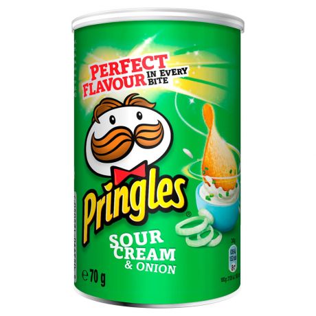 Чипсы Pringles 70г сметана и лук