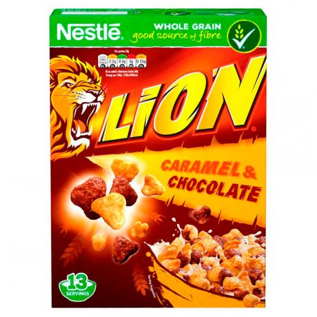 Готовый завтрак Nestle lion 230г