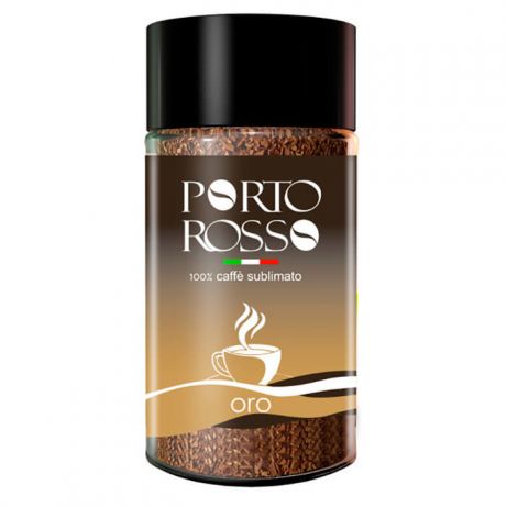 Кофе Porto Rosso 90г Oro ст/б