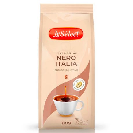 Кофе Le Select Nero Italia 200г зерно