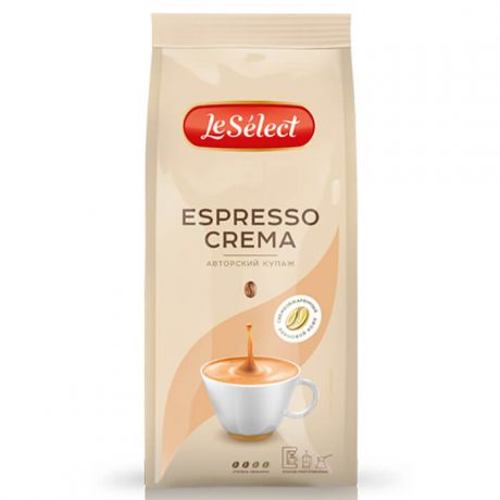 Кофе Le Select Espresso Crema 200г зерно