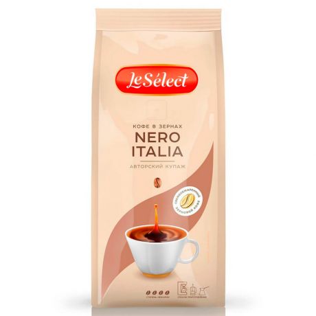 Кофе Le Select Nero Italia, 1000г зерно