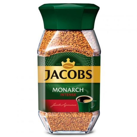 Кофе Jacobs Monarch 95г интенс ст/б