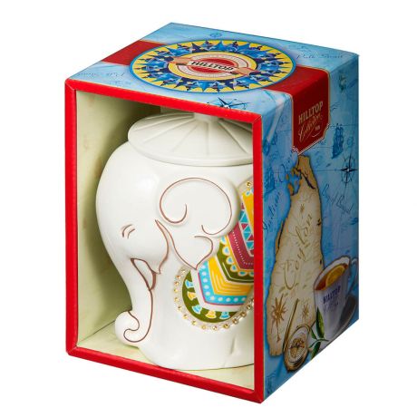 Чай Hilltop коллекция 50г черный слон керамика