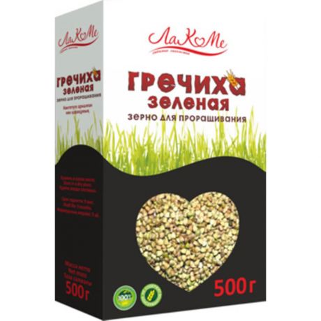 Зерно для проращивания ЛаКоМе 500г гречиха