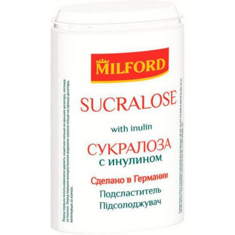 Сахарозаменитель Milford Сукралоза с инулином 18г 370 таблеток