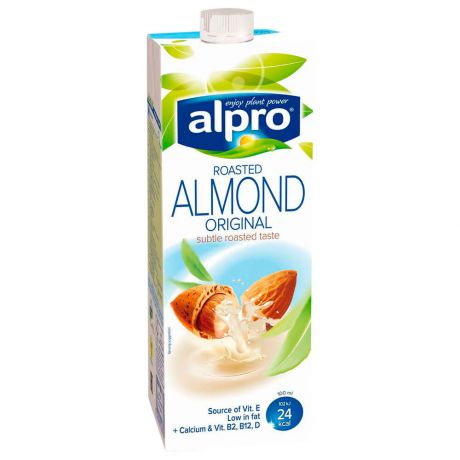 Напиток Alpro 1л 1,8% миндальный с кальцием