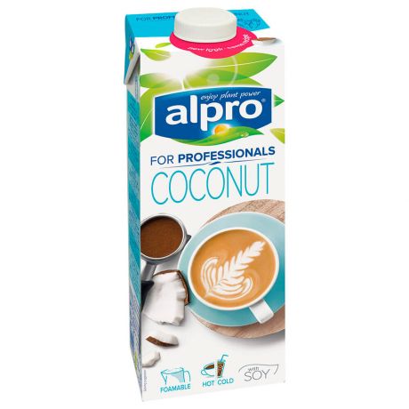 Напиток Alpro professionals 1л 3,5% кокосовый с соей обогащенный кальцием и витаминами