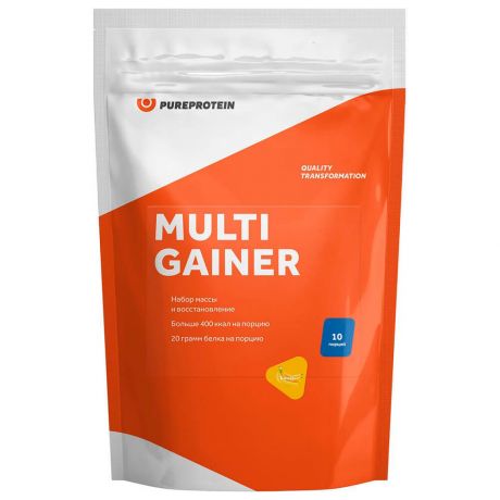 Мультикомпонентный Gainer Pure Protein 1кг банан