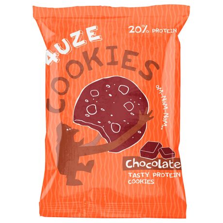 Печенье Fuze Cookies 40г шоколад
