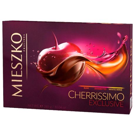 Конфеты Mieszko Cherrissimo Exclusive 142г вишня в алкоголе