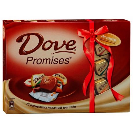 Набор шоколадный Dove Promises 118г ассорти Mars