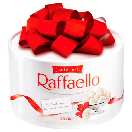 Конфеты Raffaello 200г т-20 торт Ferrero