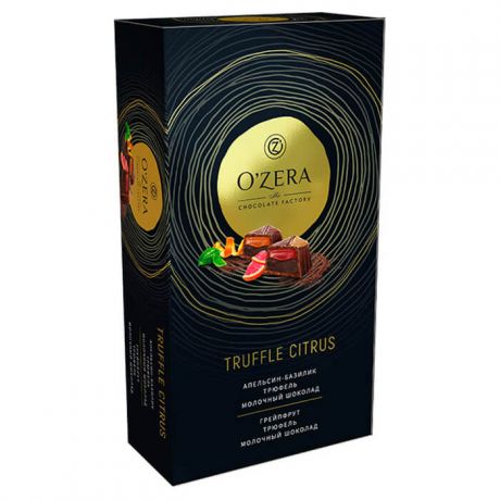 Набор конфет Ozera 220г трюфель цитрус