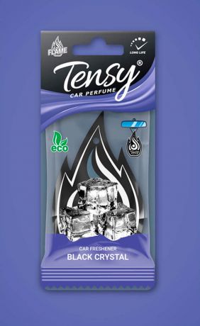 Ароматизатор Tensy flame черный лед