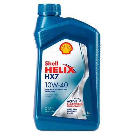 Масло моторное 1л Shell Helix hx7 10w-40