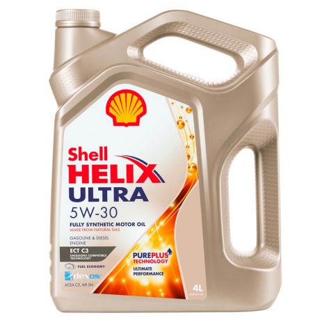 Масло моторное 4л Shell Helix Ultra ect 5w-30 c3