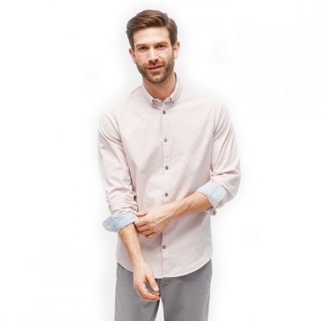 блуза Tom Tailor / муж / morning pink / 98 % Хлопок, 2 % Эластан / M