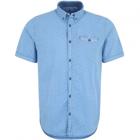 блуза Tom Tailor / муж / electric blue / 100 % Хлопок / S