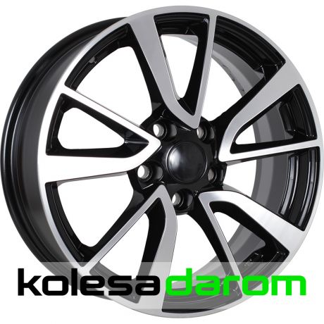 КиК Серия Реплика КС699 (ZV 17 RAV4) 7x17/5x114.3 D60.1 ET39 Almaz_black