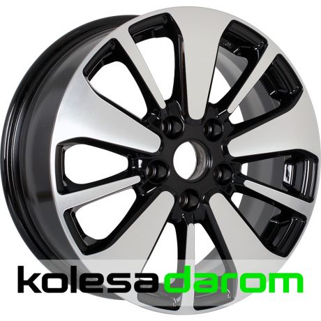 КиК Серия Реплика КС688 (ZV 16_Qashqai) 6.5x16/5x114.3 D66.1 ET40 Almaz_black