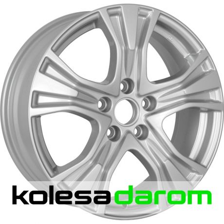 КиК Серия Реплика КС673 (ZV 17 Tiguan) 7x17/5x112 D57.1 ET43 Silver