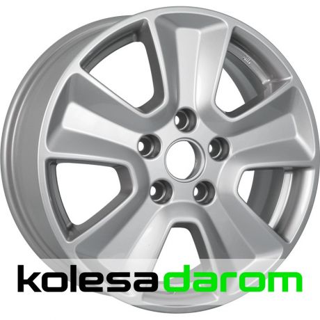 КиК Серия Реплика КС672 (16 Duster FL) 6.5x16/5x114.3 D66.1 ET50 Silver