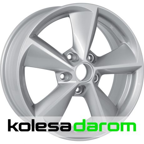 КиК Серия Реплика КС681 (ZV 16 Octavia A5) 6.5x16/5x112 D57.1 ET50 Silver