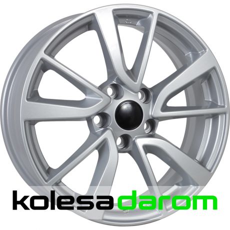 КиК Серия Реплика КС699 (ZV 17_ Audi A4) 7x17/5x112 D66.6 ET46 Silver