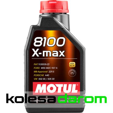 Motul Моторное масло для автомобиля Motul 8100 X-max 0W40 1л