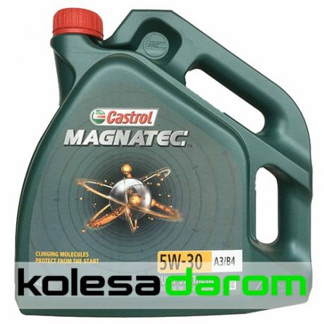 Castrol Моторное масло для автомобиля Castrol Magnatec Dualock 5W30 А3/В4 4л