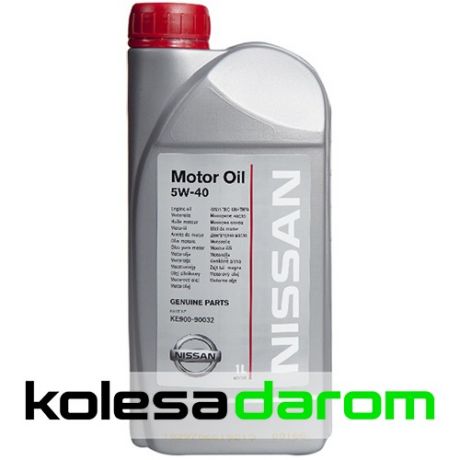 Nissan Моторное масло для автомобиля Nissan Motor Oil 5W40 1л