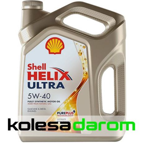Shell Моторное масло для автомобиля Shell Helix Ultra 5W40 4л