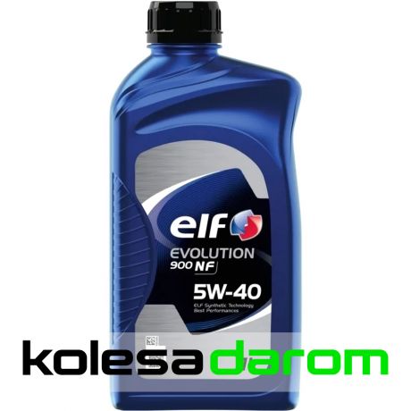 ELF Моторное масло для автомобиля Elf Evolution 900 NF 5W-40 1 л