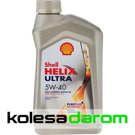 Shell Моторное масло для автомобиля SHELL Helix Ultra 5W-40 1 л