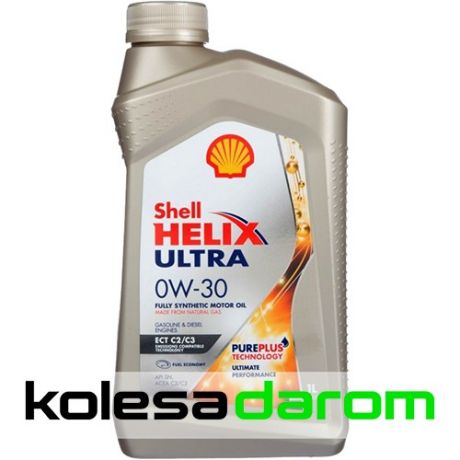 Shell Масло моторное Shell Helix Ultra Ect 0W-30 1 л