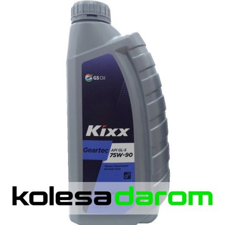 Kixx Трансмиссионное масло для автомобиля Kixx Geartec GL-5 75w90 1л