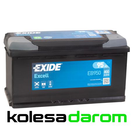 Exide Аккумулятор легковой "EXIDE" Excell 95Ач о/п L5