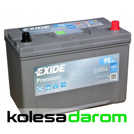 Exide Аккумулятор легковой "EXIDE" Premium 95Ач о/п D31