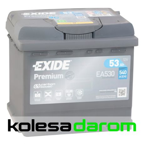 Exide Аккумулятор легковой "EXIDE" Premium 53Ач о/п L1