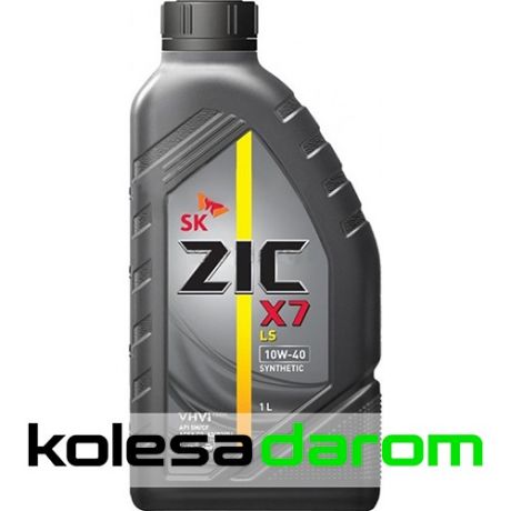 ZIC Моторное масло для автомобиля Zic X7 LS 10W40 1л