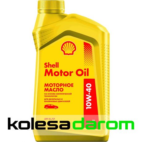 Shell Моторное масло для автомобиля Shell Motor Oil 10W-40 1л.