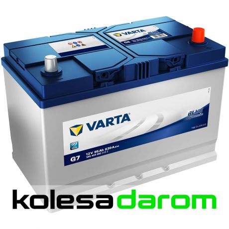 Varta Аккумулятор легковой "VARTA" Blue Dn.G7 (95Ач о/п) D31L 595 404 083