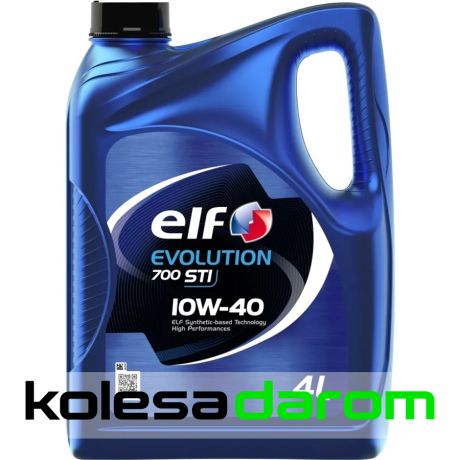 ELF Моторное масло для автомобиля Elf Evolution 700 STI 10W-40 4 л