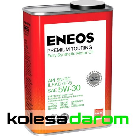 Eneos Моторное масло для автомобиля Масло моторное ENEOS Premium TOURING SN 5W30 1л